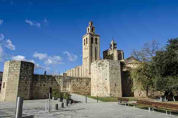 Barcelona - Sant Cugat del Valles 03 - monasterio de Sant Cugat.jpg